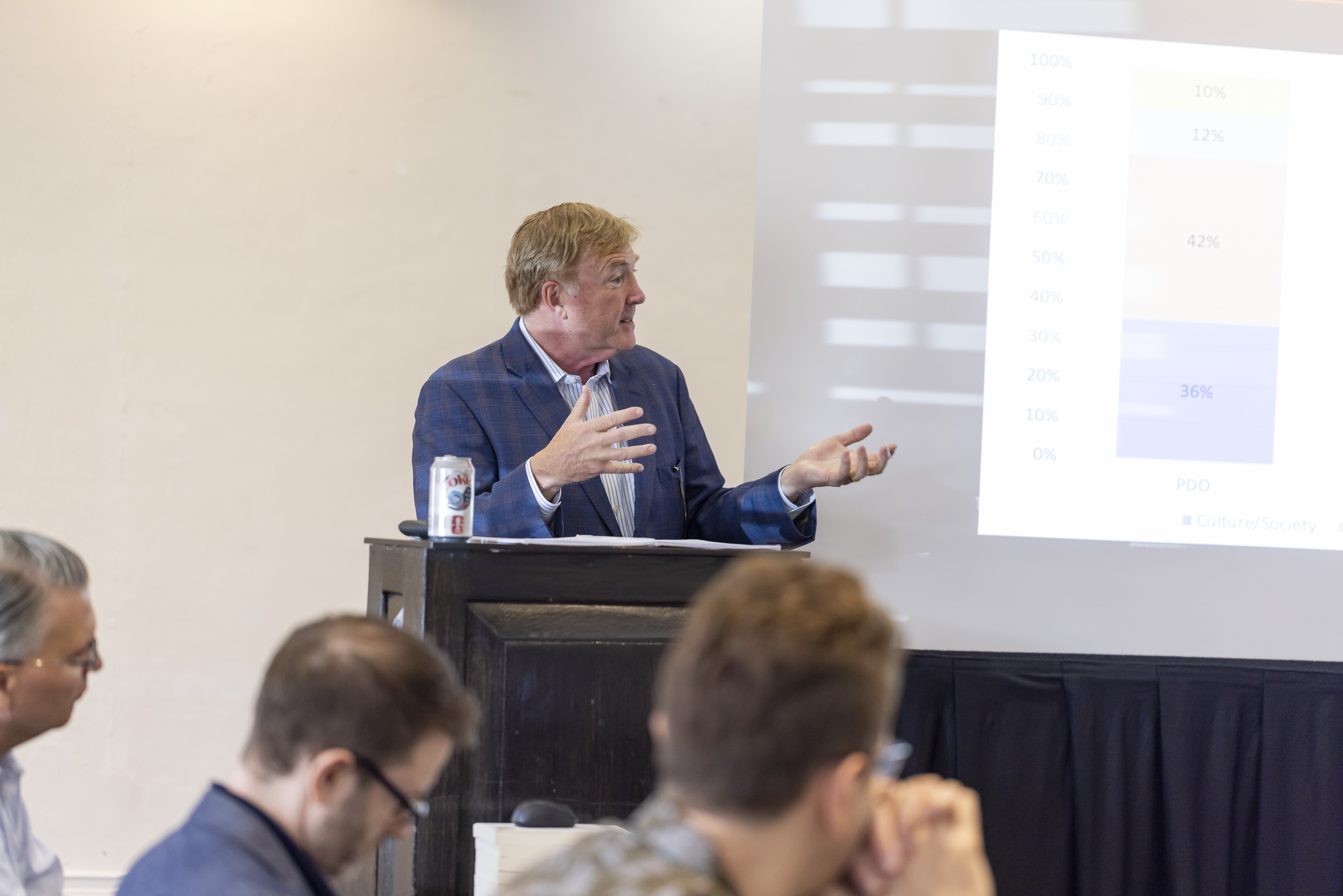 Justin Hughes presenting at the 2026 IPIL National Conference